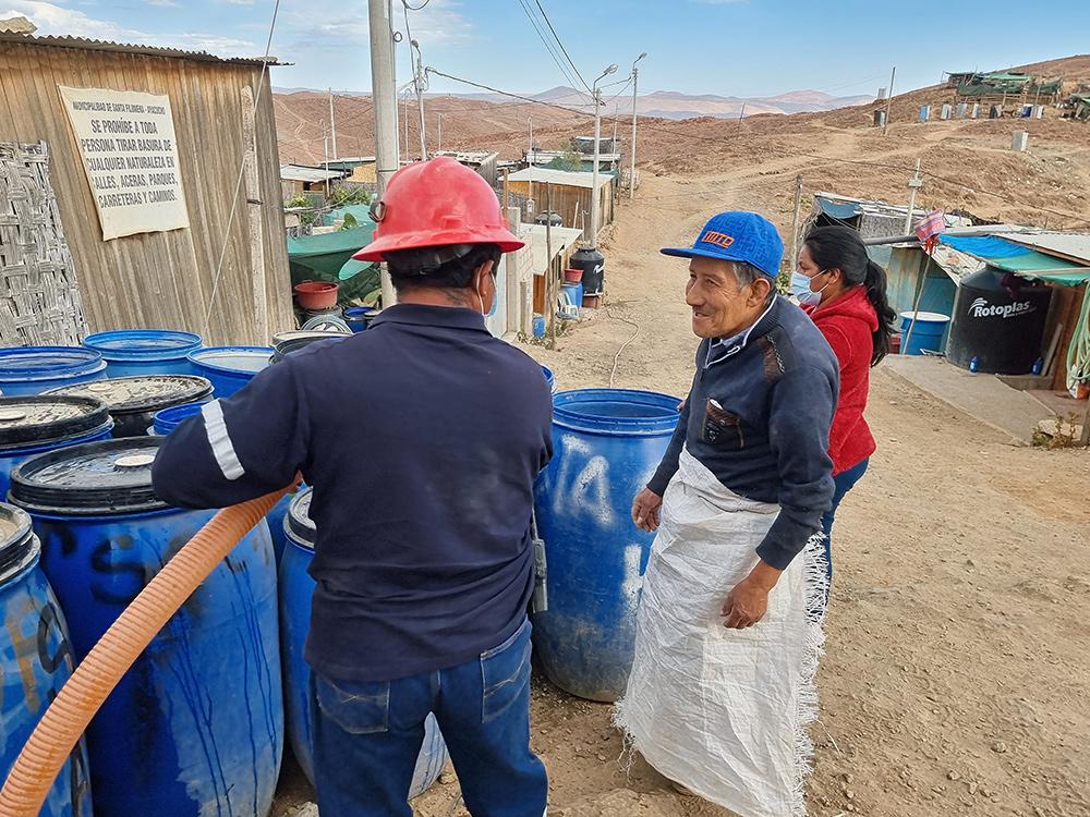 Water supply in Santa Filomena